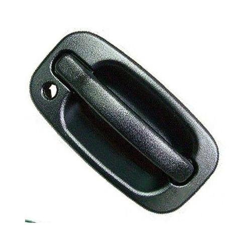 Rear Door Handle Outer Split Door Type Textured Black