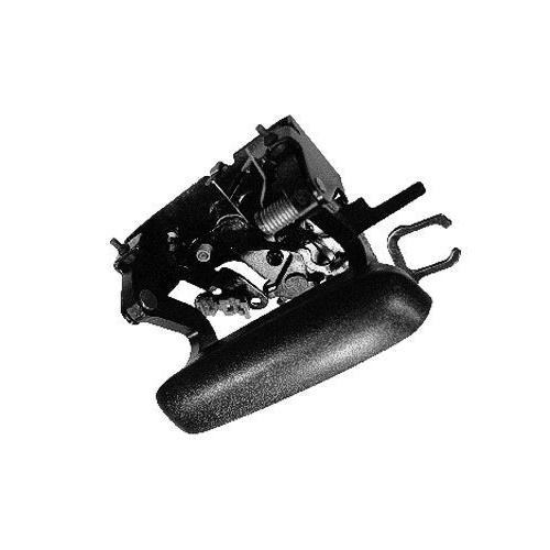 Rear Outer Tailgate Handle Black Textured