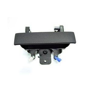 Rear Outer Tailgate Handle with Key Hole Style Textured Black