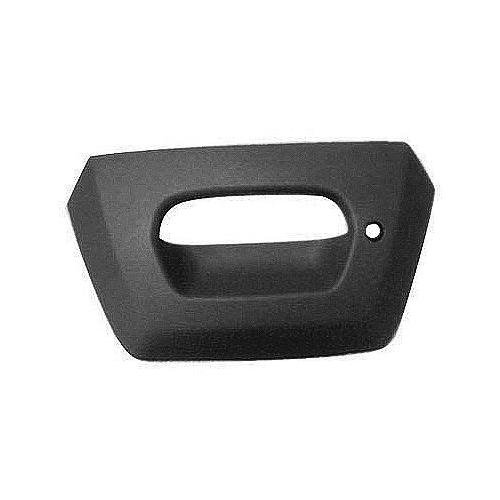 Rear Outer Tailgate Handle Bezel Dark Gray Textured