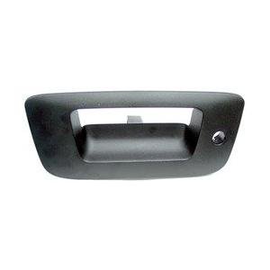 Rear Outer Tailgate Handle Bezel with Key Hole Black Textured
