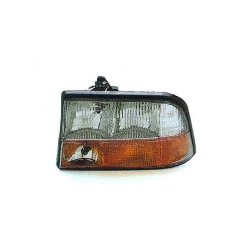 Front Left HeadLamp Assembly Composite with Integral Fog Light