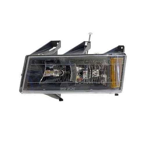 Front Left HeadLamp Assembly Composite with Black Bezel Except Extreme Package