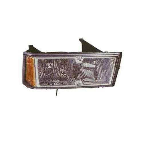 Front Left HeadLamp Assembly Composite with Chrome Bezel for Extreme Models