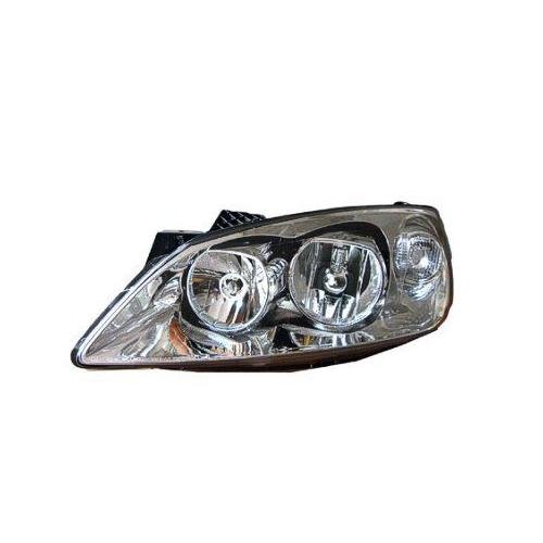 Front Left HeadLamp Assembly Composite with Clear Round Lens for GT CTF Package