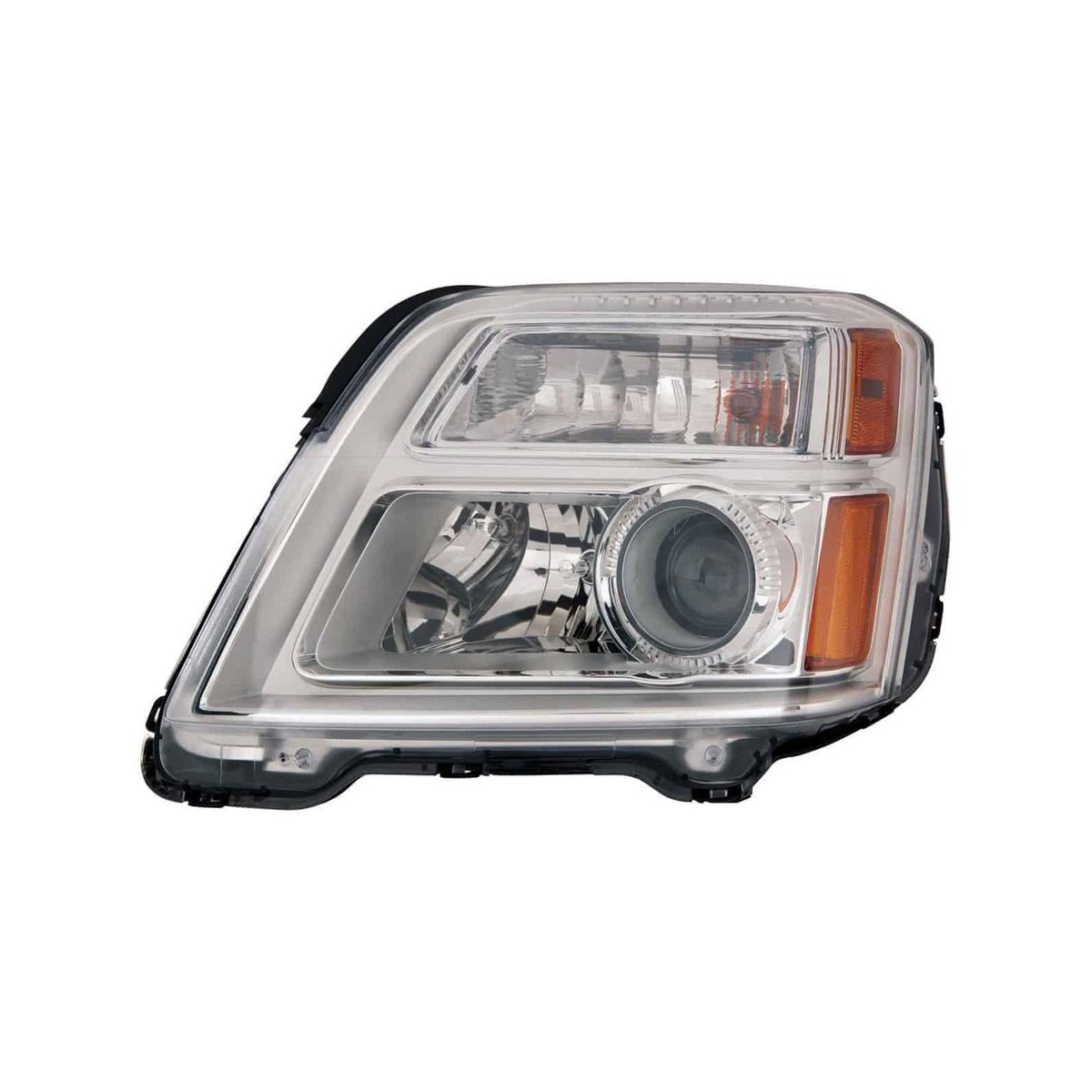 Front Left Headlamp Assembly Composite with Chrome Bezel without Denali Package