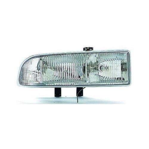 Front Right HeadLamp Assembly Composite with Chrome Trim