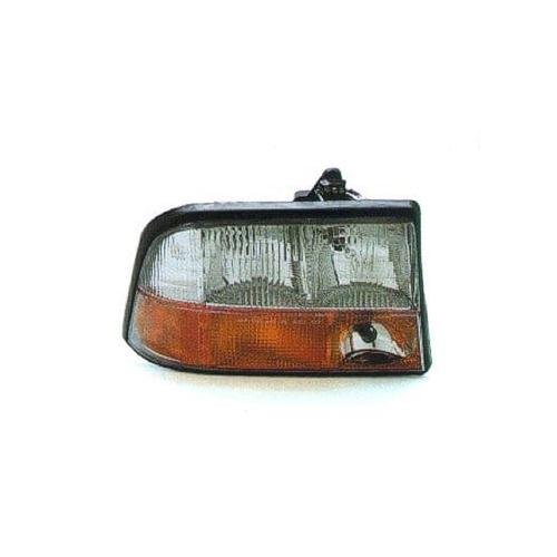 Front Right HeadLamp Assembly Composite with Integral Fog Light