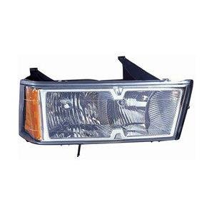 Front Right HeadLamp Assembly Composite with Chrome Bezel for Extreme Models