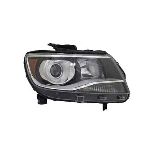 Front Right Headlamp Assembly Composite Halogen for LT/Z71 Models with Luxury Projector Type
