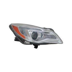 Front Right Headlamp Assembly Composite Halogen