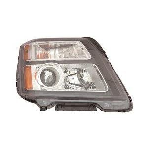 Front Right Headlamp Assembly Composite with Black Bezel with Denali Package