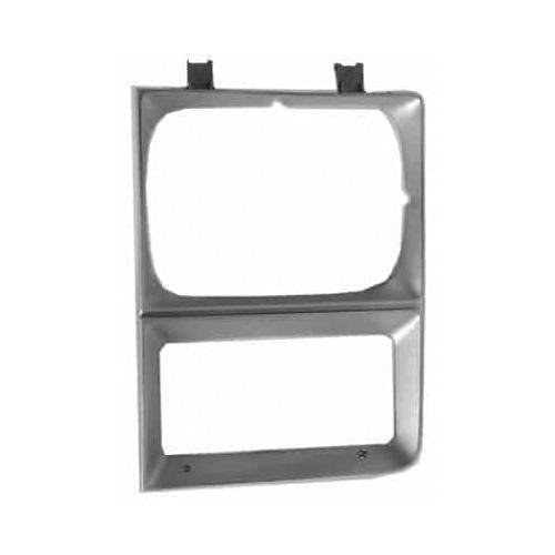 Front Left Headlight Door Silver for Single Headlight