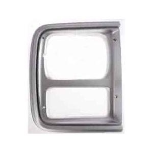 Front Right Headlamp Door with Single Headlight Silver