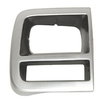 Front Right Headlamp Door with Single Headlight Silver