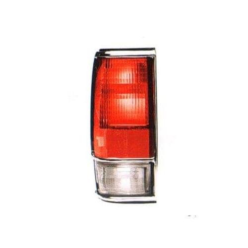 Rear Left Tail Lamp with Chrome Trim
