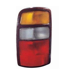 Rear Left Tail Lamp Assembly with Amber/White and Red Lens