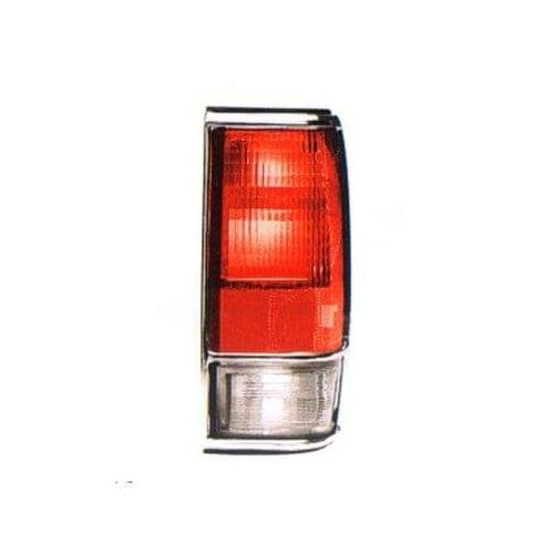 Rear Right Tail Lamp with Chrome Trim