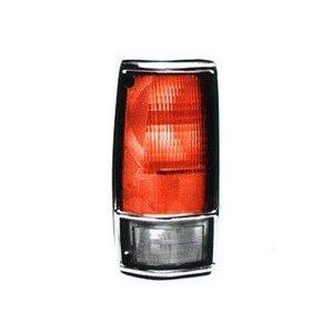 Rear Right Tail Lamp Assembly with Chrome Trim