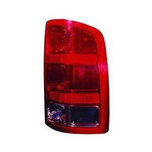 Rear Right Tail Lamp Assembly Except Dark Red Trim with Large Back Up Bulb 3047