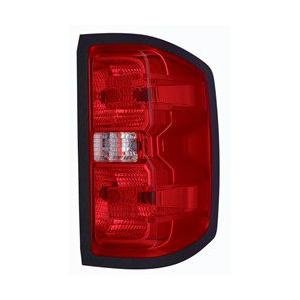 Rear Right Tail Lamp Assembly without LED fits with Dual Rear Wheels