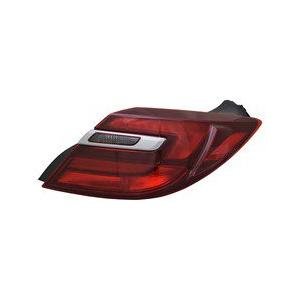 Rear Right Tail Lamp Outer Body Mounted With Chrome