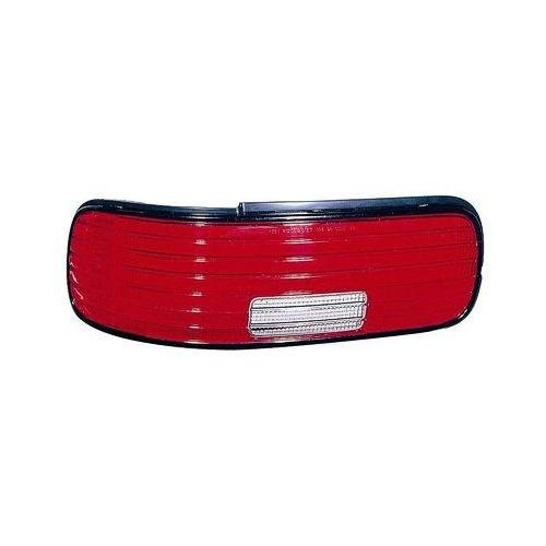 Rear Left Tail Lamp Lens with Chrome Trim