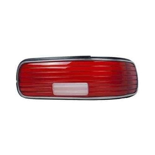 Rear Right Tail Lamp Lens with Chrome Trim