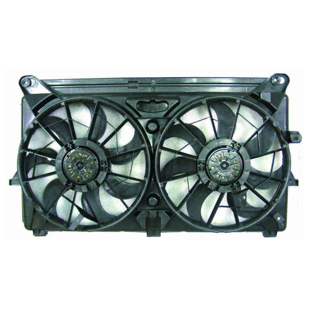 Front Radiator Dual Cooling Fan Assembly fits 5.3Land 6.0L Engines