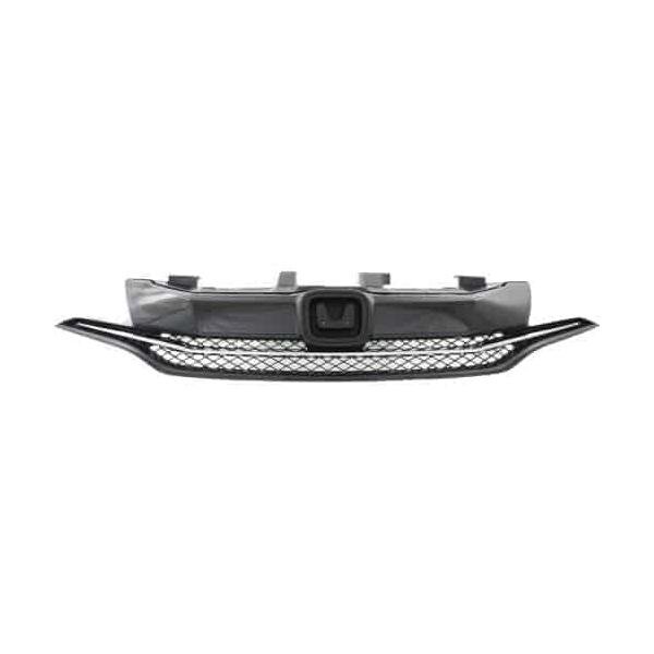 Front Upper Grille 2014-2015 Honda Civic Coupe