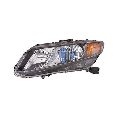 Driver Side Headlight Assembly 2012-2012 Honda Civic Hybrid
