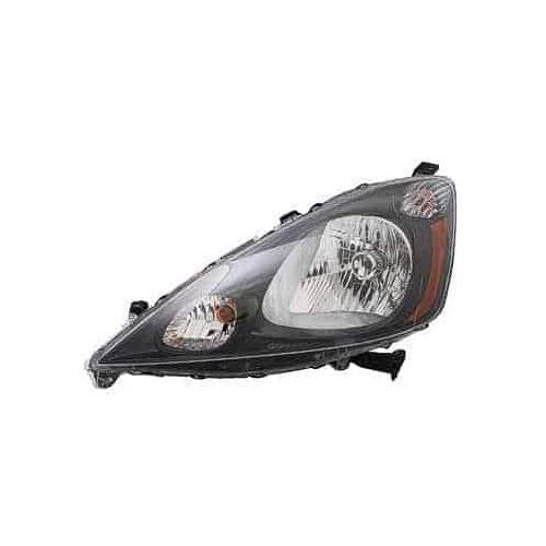 Driver Side Headlight Assembly 2012-2014 Honda Fit