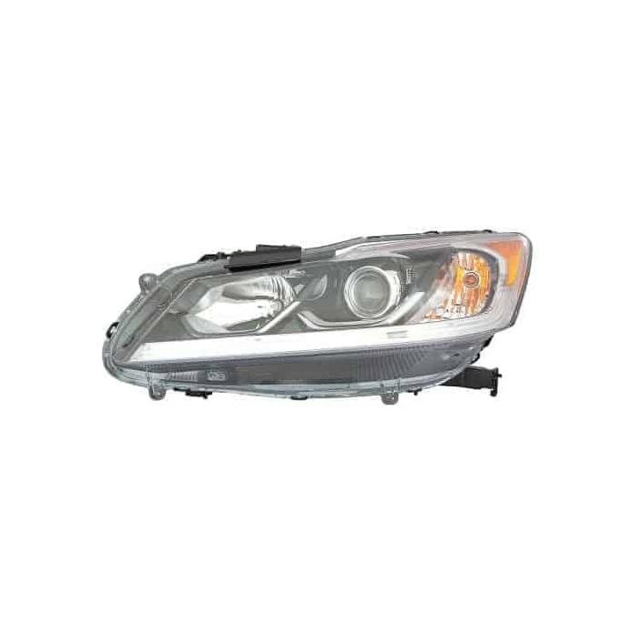 Driver Side Headlight Assembly 2016-2017 Honda Accord Sedan