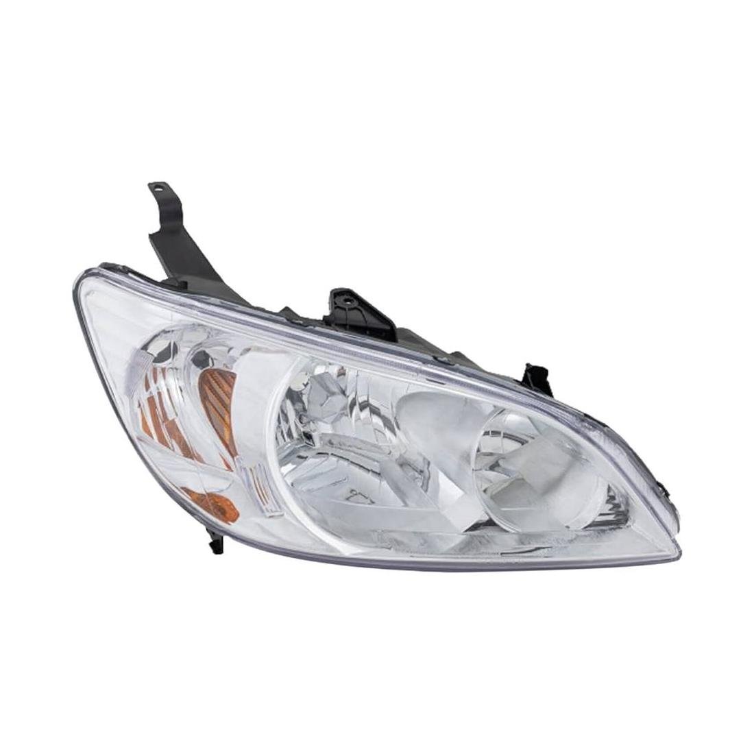 Passenger Side Headlight Assembly 2004-2005 Honda Civic Coupe