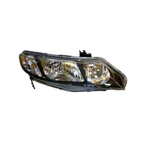 Passenger Side Headlight Assembly 2006-2011 Honda Civic Hybrid