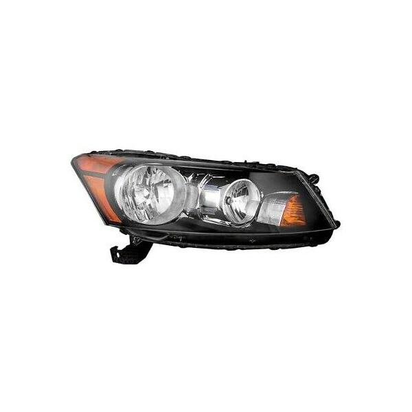 Passenger Side Headlight Assembly 2008-2012 Honda Accord Sedan