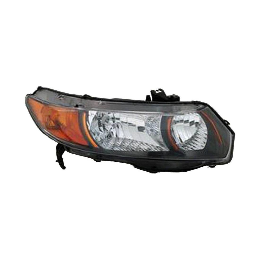Passenger Side Headlight Assembly 2006-2009 Honda Civic Coupe