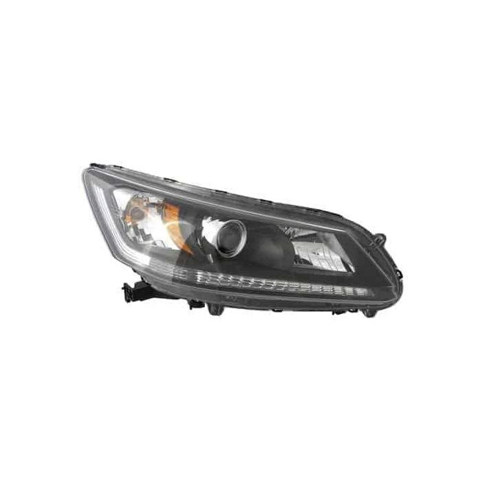 Passenger Side Headlight Assembly 2013-2015 Honda Accord Sedan