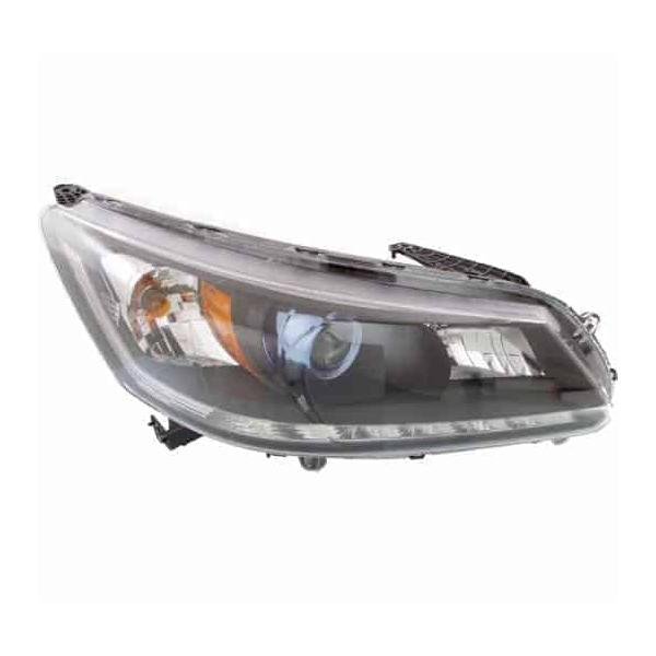 Passenger Side Headlight Assembly 2014-2015 Honda Accord Hybrid