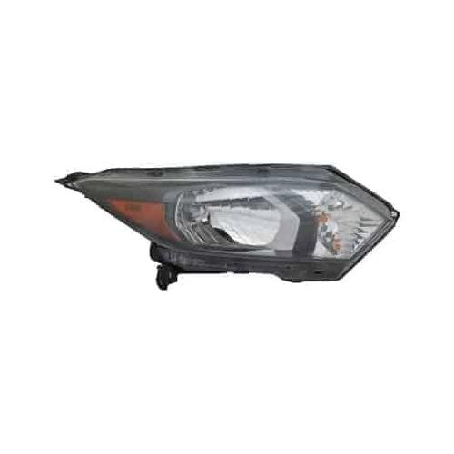 Passenger Side Headlight Assembly 2016-2018 Honda HR-V