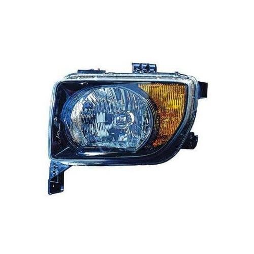 Driver Side Headlight Lens and Housing 2007-2008 Honda Element