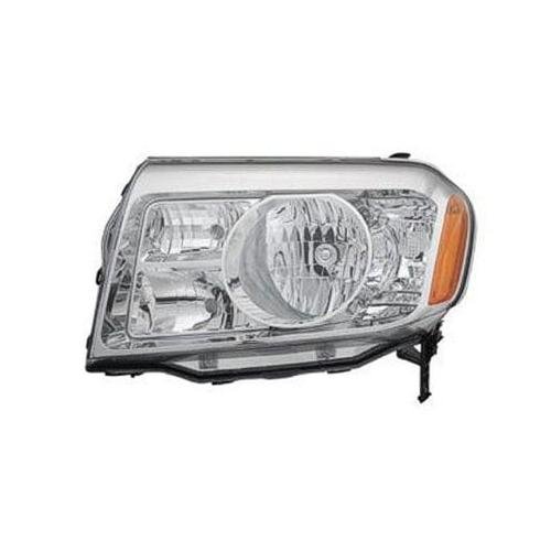 Driver Side Headlight Lens and Housing 2009-2011 Honda Pilot