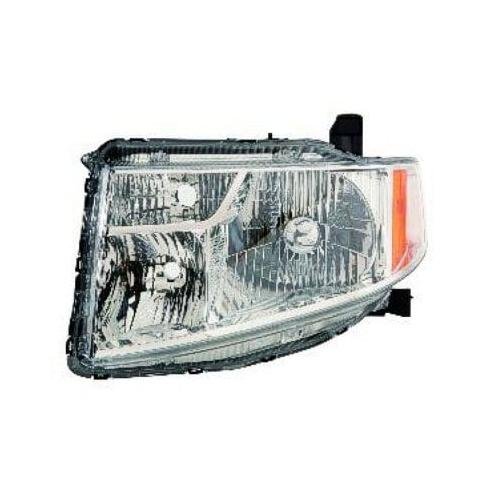 Driver Side Headlight Lens and Housing 2009-2011 Honda Element