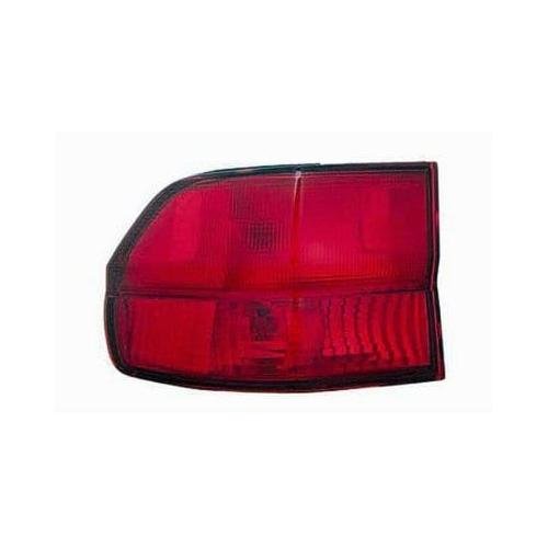 Driver Side Outer Tail Lamp Lens and Housing 1999-2001 Honda Odyssey
