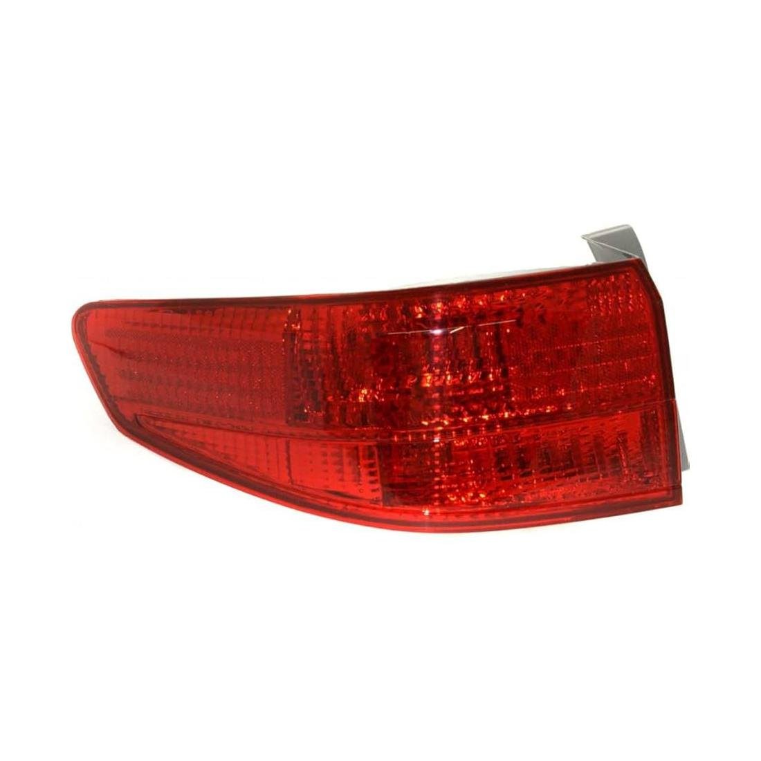 Driver Side Outer Tail Lamp Lens and Housing 2005-2005 Honda Accord Hybrid
