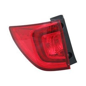 Driver Side Outer Tail Lamp Assembly 2022-2023 Honda Passport