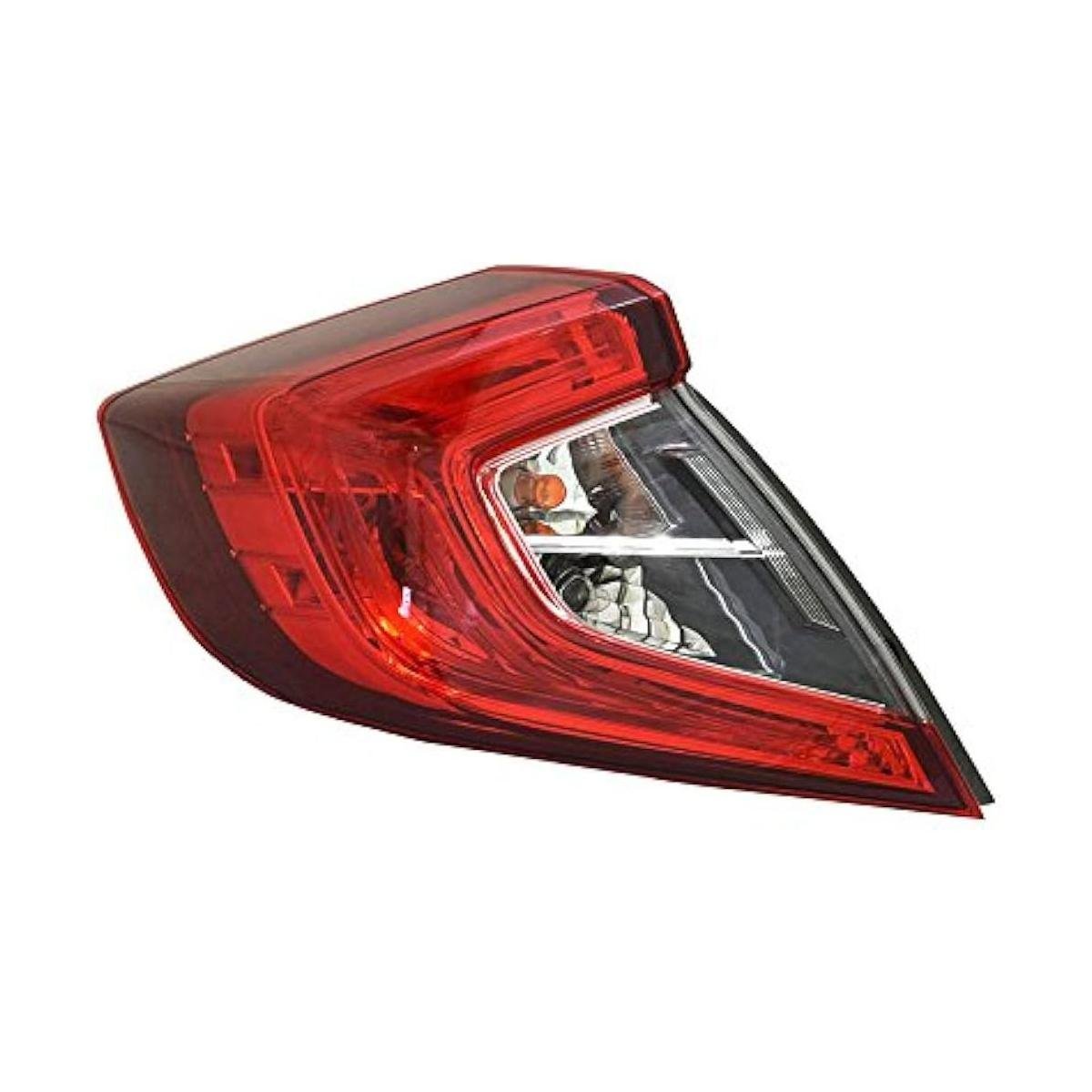 Driver Side Outer Tail Lamp Assembly 2016-2021 Honda Civic Sedan