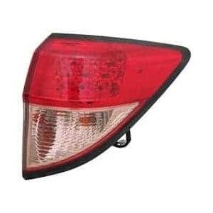 Passenger Side Outer Tail Lamp Lens and Housing 2016-2018 Honda HR-V