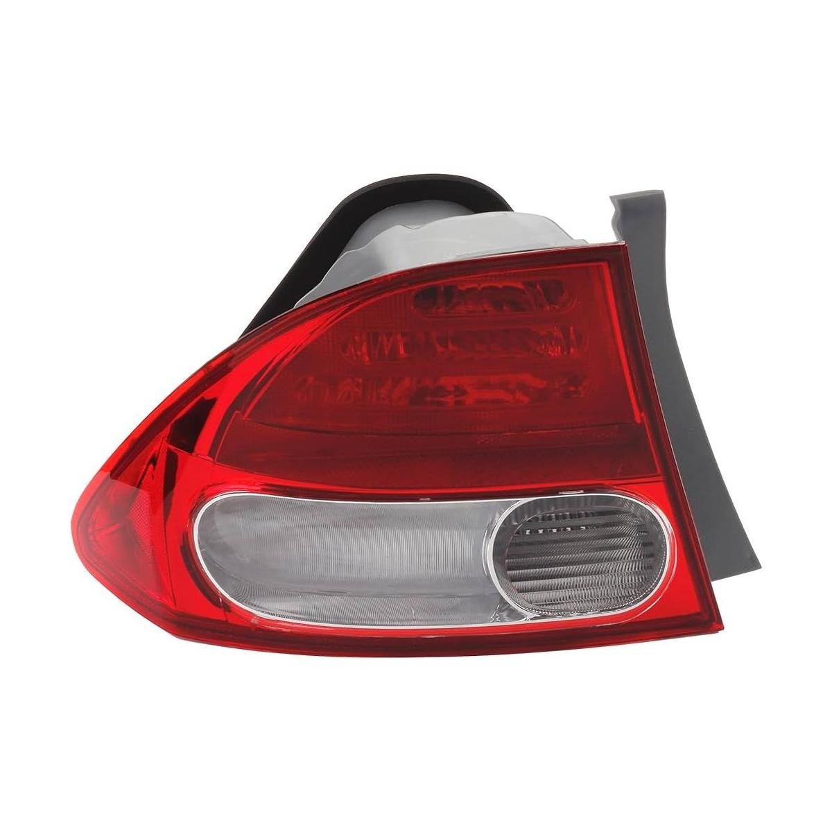 Driver Side Tail Lamp Lens and Housing 2009-2011 Honda Civic Hybrid