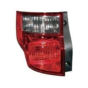 Driver Side Tail Lamp Lens and Housing 2009-2011 Honda Element